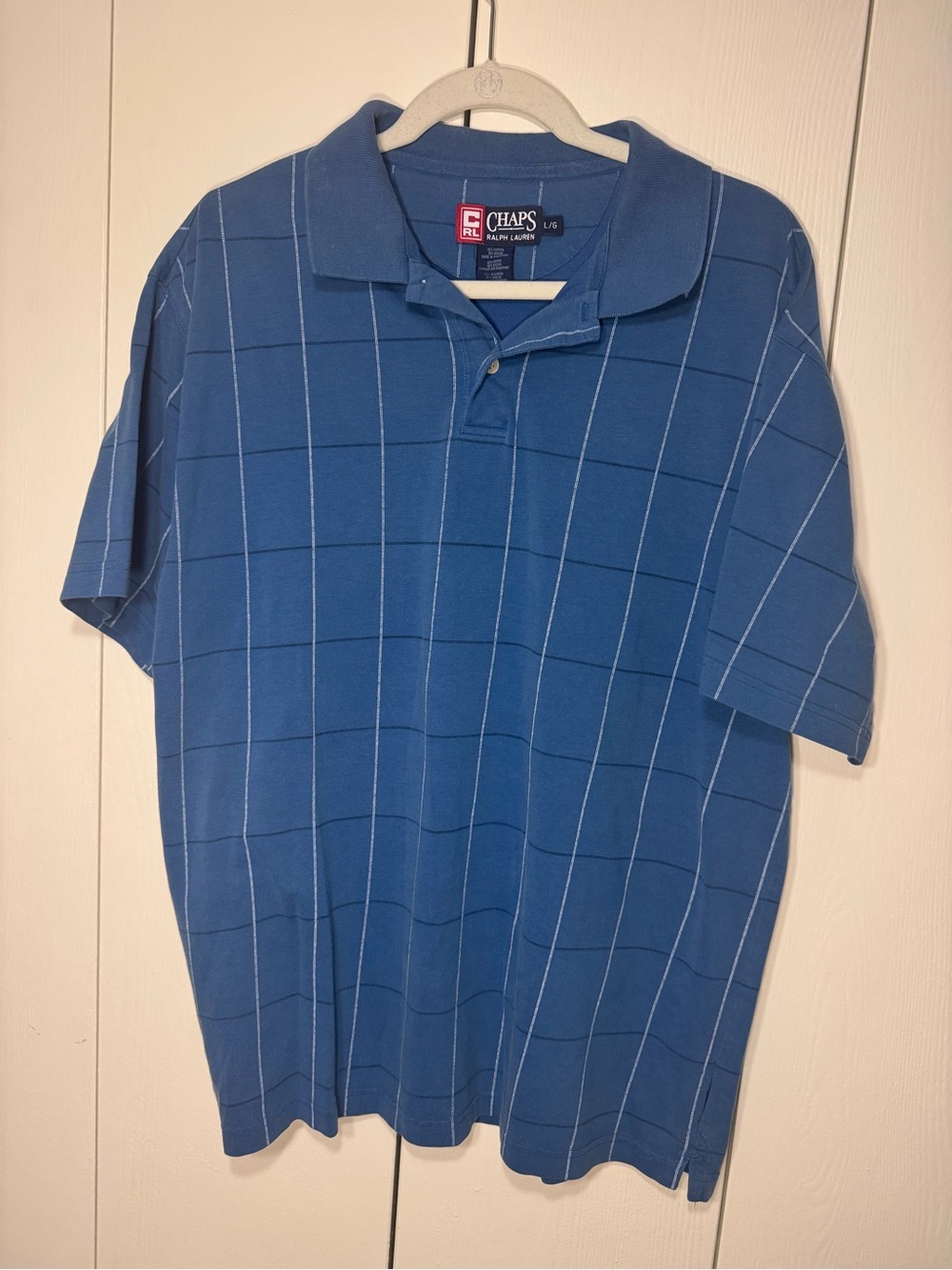Chaps Men’s Blue Polo Shirt